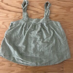 Almost Famous Sage Green Top